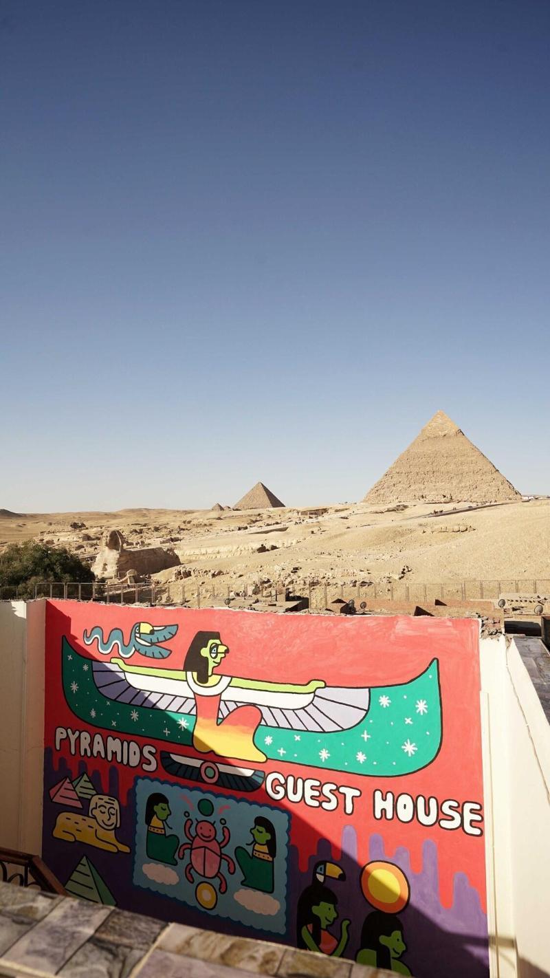 Pyramids Guest House Giza Exterior foto