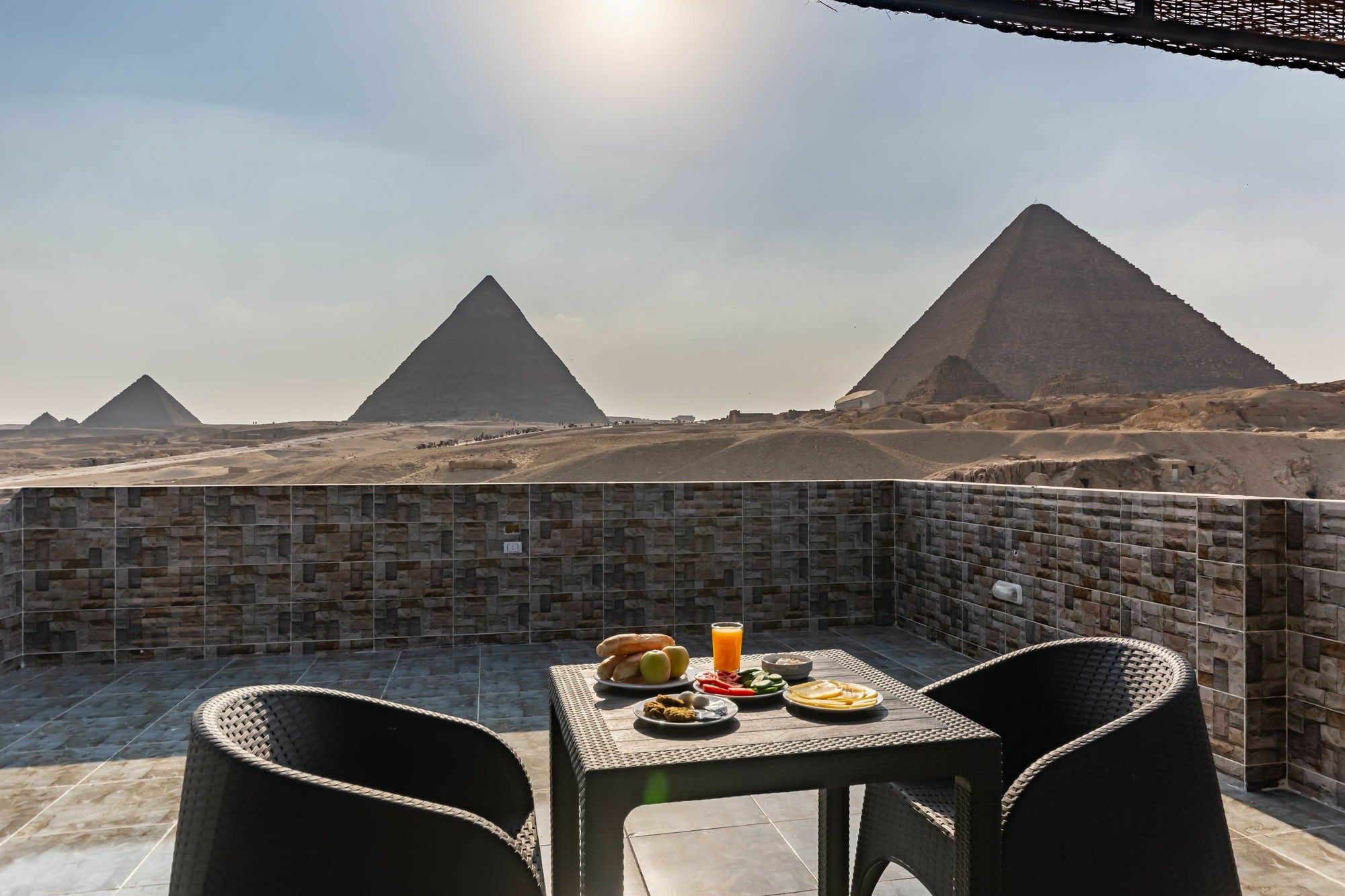 Pyramids Guest House Giza Exterior foto